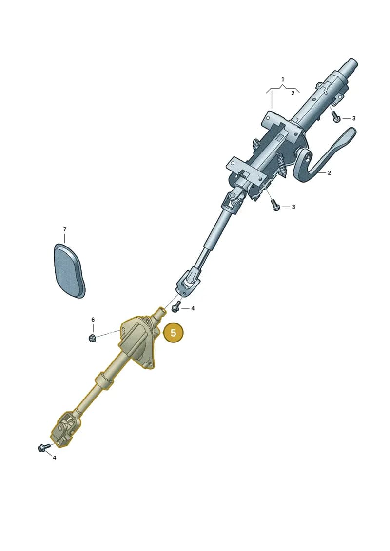 1N3419533A — Volkswagen ID. Buzz (2022-2025) diagram 15a419100, position 5