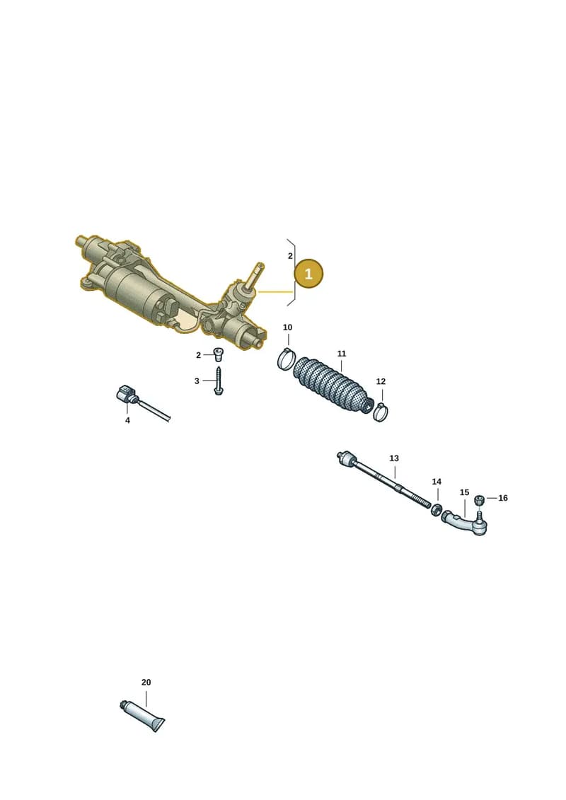 1N4423050J — Volkswagen ID. Buzz (2022-2025) diagram 15a423160, position 1