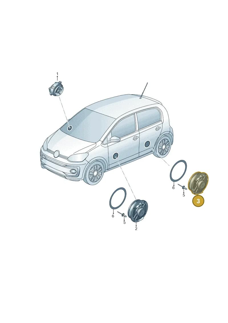 1S0035710C — Skoda Citigo (2019-2021) diagram 899035350, position 3