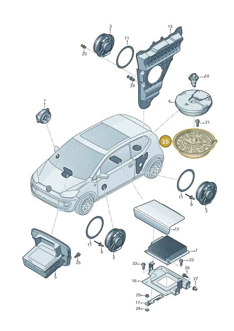 1S0035925 — SEAT Mii (2011-2019) diagram 723035350, position 15