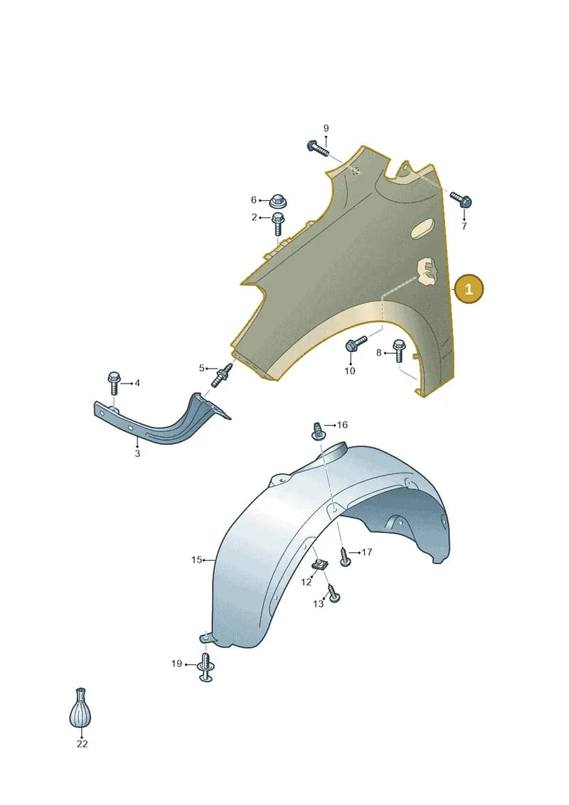 1S0821106E — SEAT Mii (2011-2019) diagram 723821000, position 1