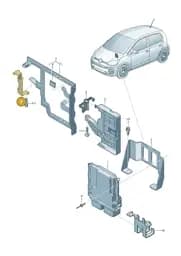 1S0907411C Volkswagen Protective Frame