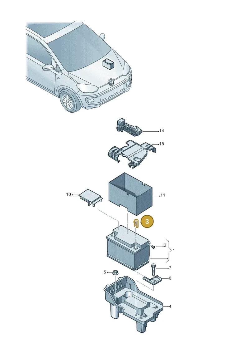 1S0915429B — Volkswagen up! (2016-2023) diagram 723915000, position 3
