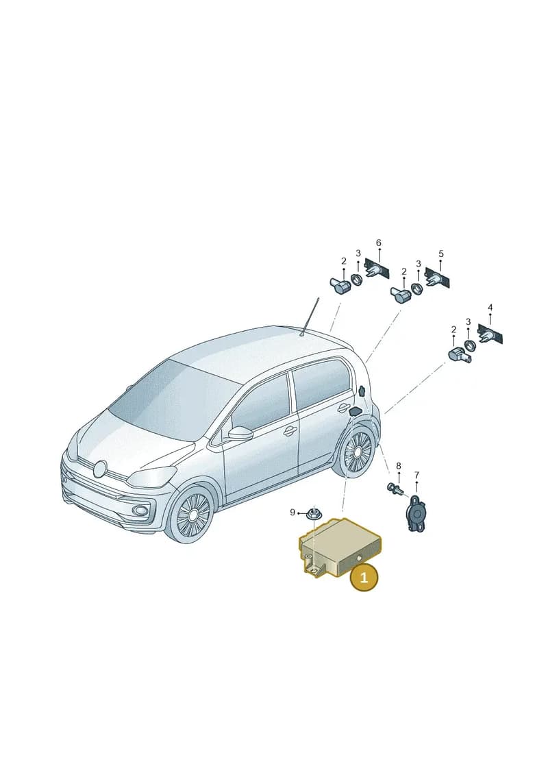 1S0919475C — SEAT Mii Electric (2020-2021) diagram 892919000, position 1