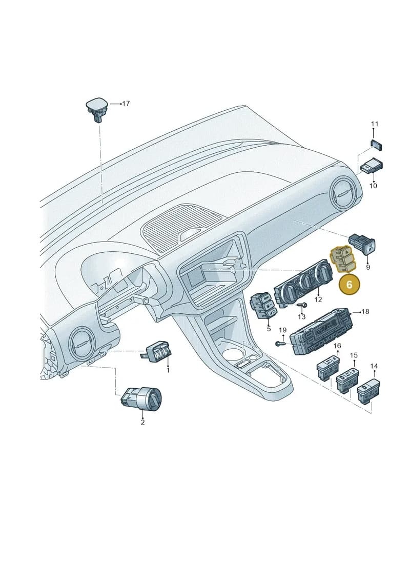 1S0927140N1QB — SEAT Mii (2011-2019) diagram 723941500, position 6