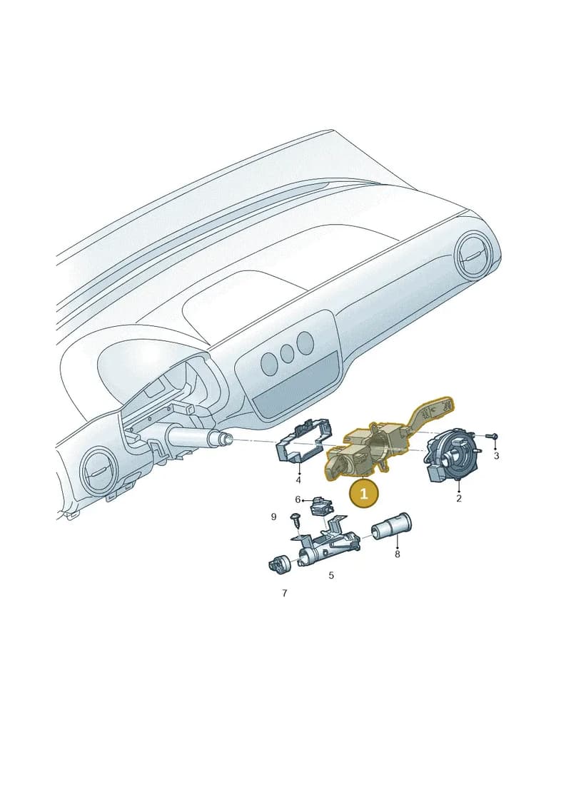 1S0953513C9B9 — SEAT Mii (2011-2019) diagram 772953500, position 1