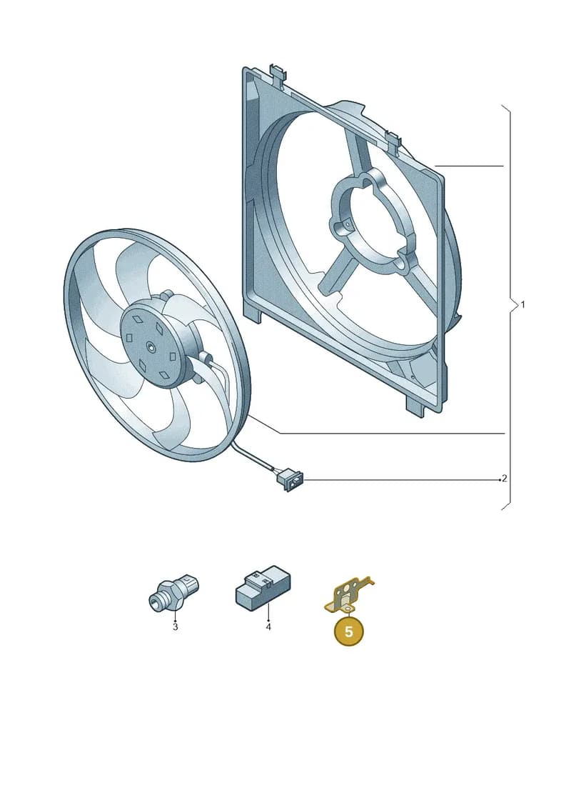 1S0959503 — SEAT Mii (2011-2019) diagram 723959500, position 5