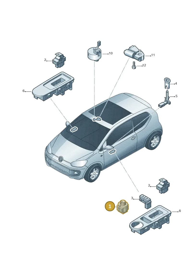 1S0959565IGI — Skoda Citigo (2019-2021) diagram 723959050, position 1