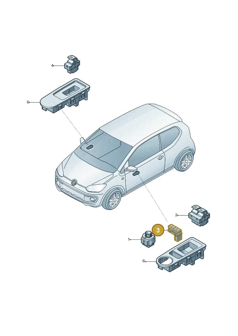 1S0962125AIGI — Volkswagen Up! 1.0 TSI (2013-2017) diagram 559959050, position 3