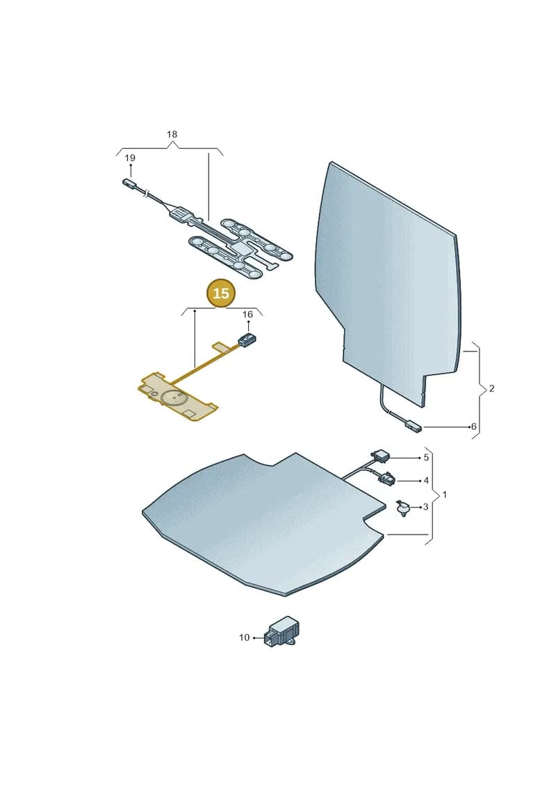 1S0963553D — SEAT Mii Electric (2020-2021) diagram 899963000, position 15
