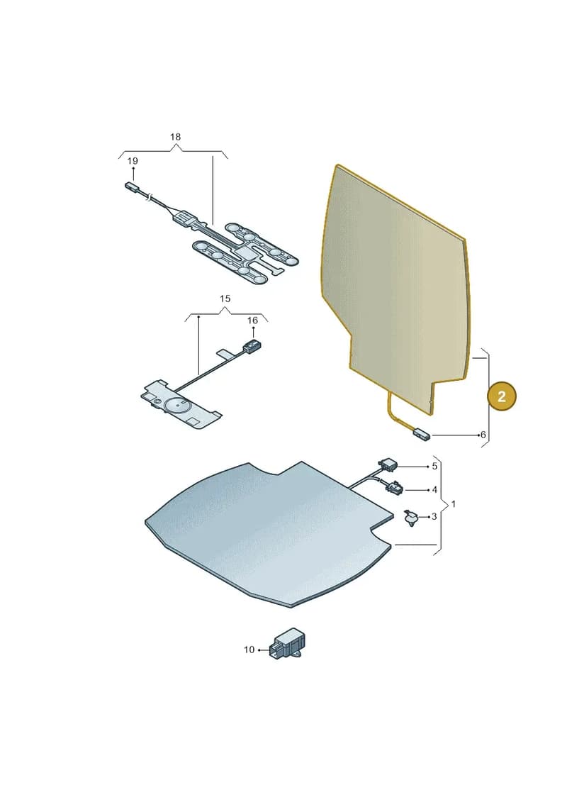 1S0963557H — Volkswagen up! (2016-2023) diagram 899963000, position 2