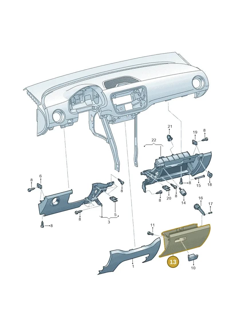 1S18571014K1 — Skoda Citigo (2011-2019) diagram 723857200, position 13