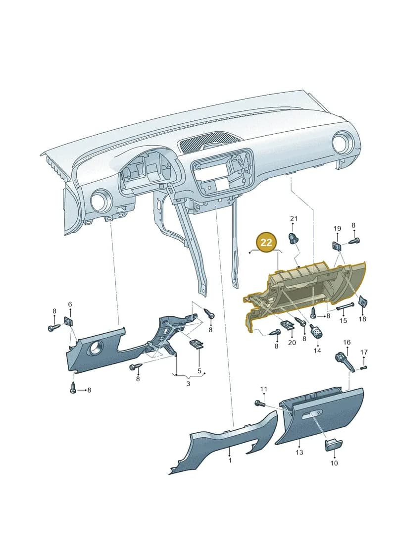 1S1857114AM1 — SEAT Mii (2011-2019) diagram 723857200, position 22