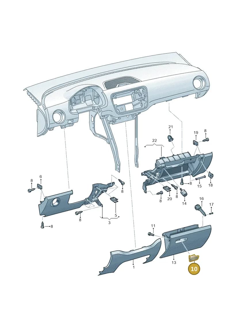 1S1857147AM1 — SEAT Mii (2011-2019) diagram 723857200, position 10