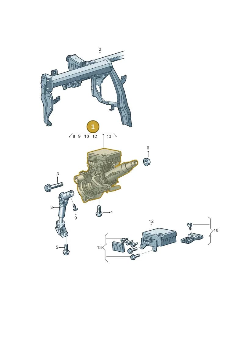1S2423520AP — SEAT Mii (2011-2019) diagram 873419300, position 1