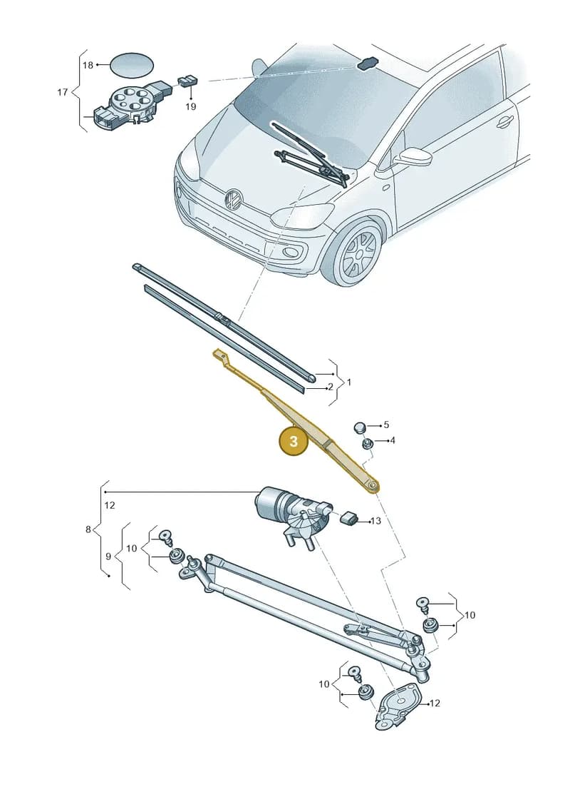 1S295540903C — Volkswagen e-up! (2016-2023) diagram 772955000, position 3
