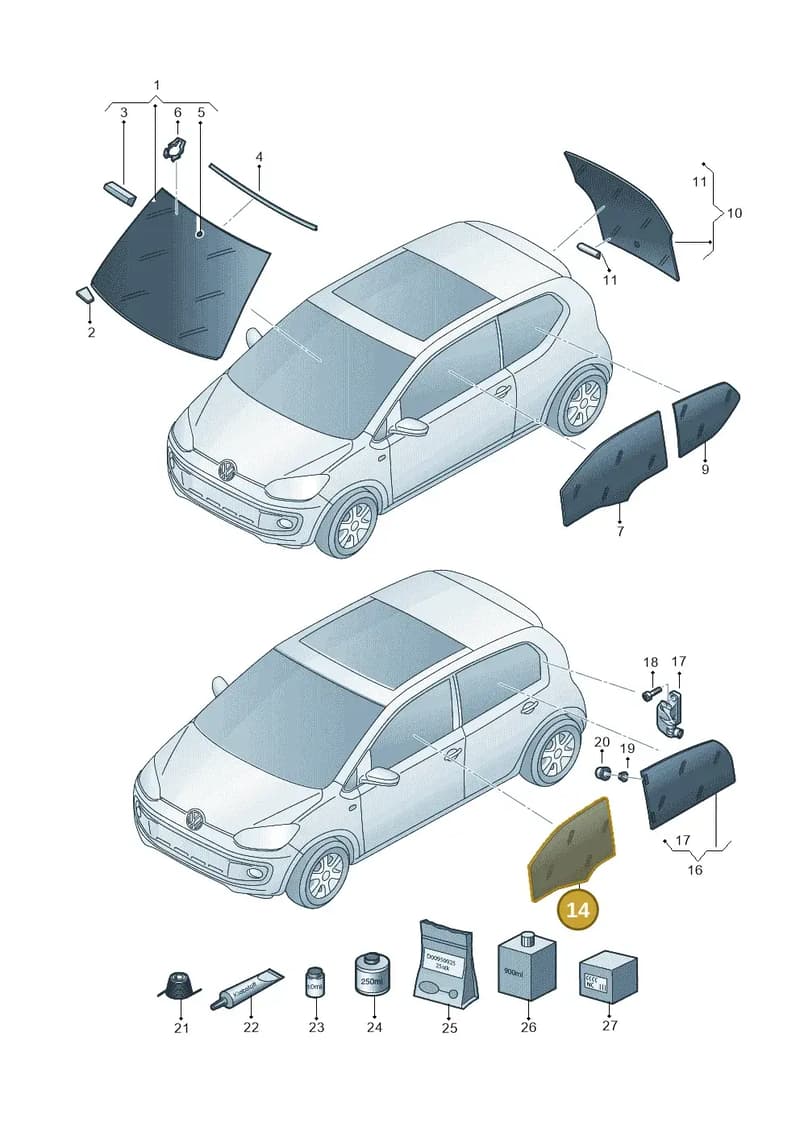 1S4845201C — SEAT Mii Electric (2020-2021) diagram 899845000, position 14