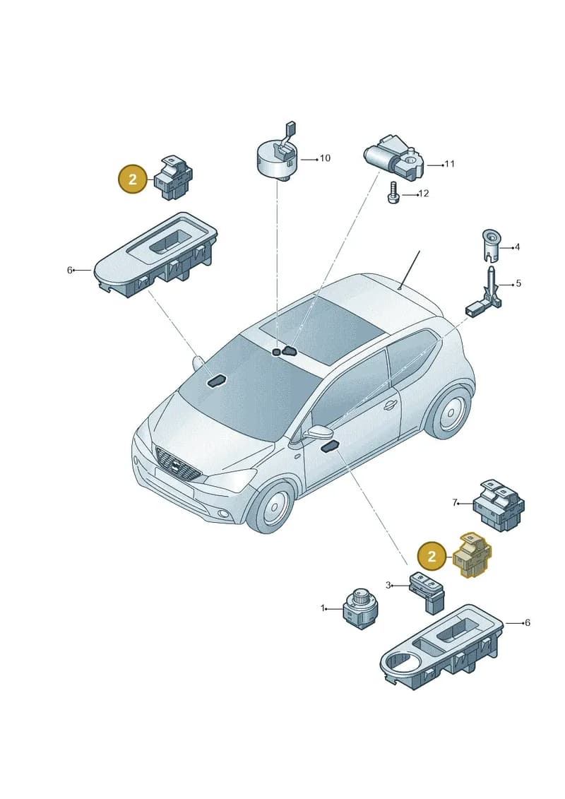 1SB959855IGI — SEAT Mii Electric (2020-2021) diagram 735959050, position 2