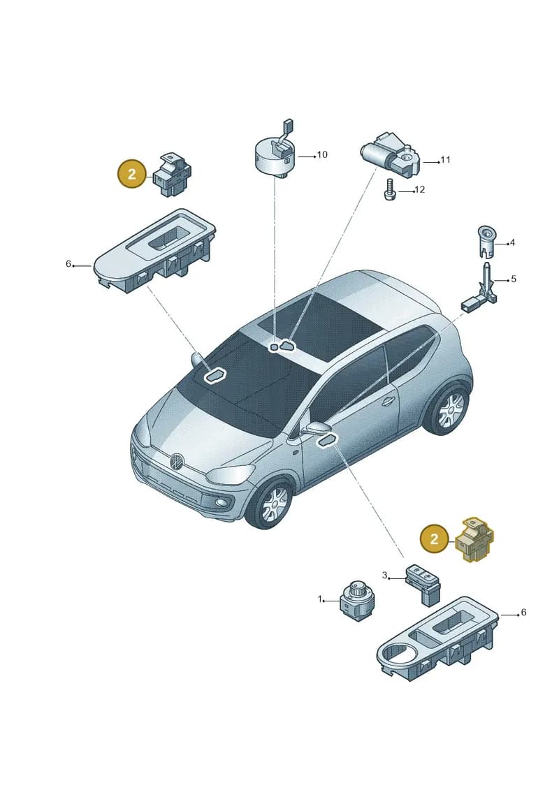 1SB959857IGI — Skoda Citigo (2019-2021) diagram 723959050, position 2