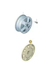 1ST071454C Volkswagen Hub Cap