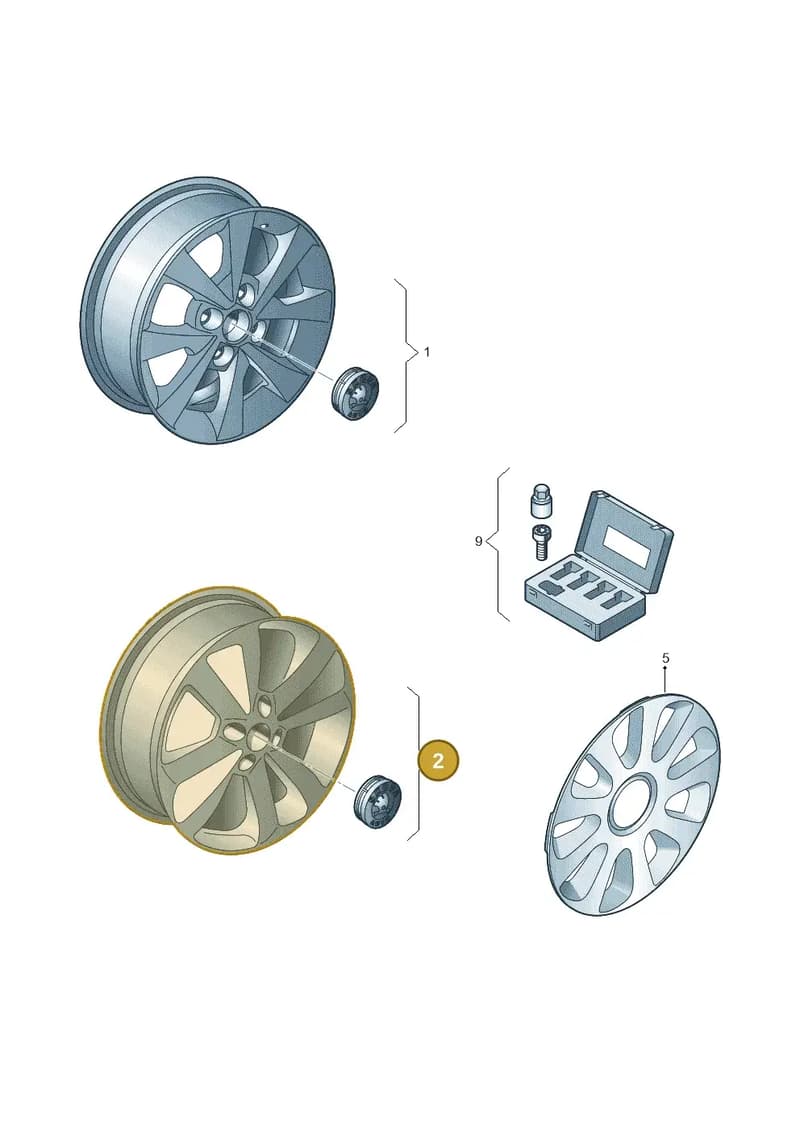 1ST071495JZG6 — Skoda Citigo (2011-2019) diagram 727071700, position 2