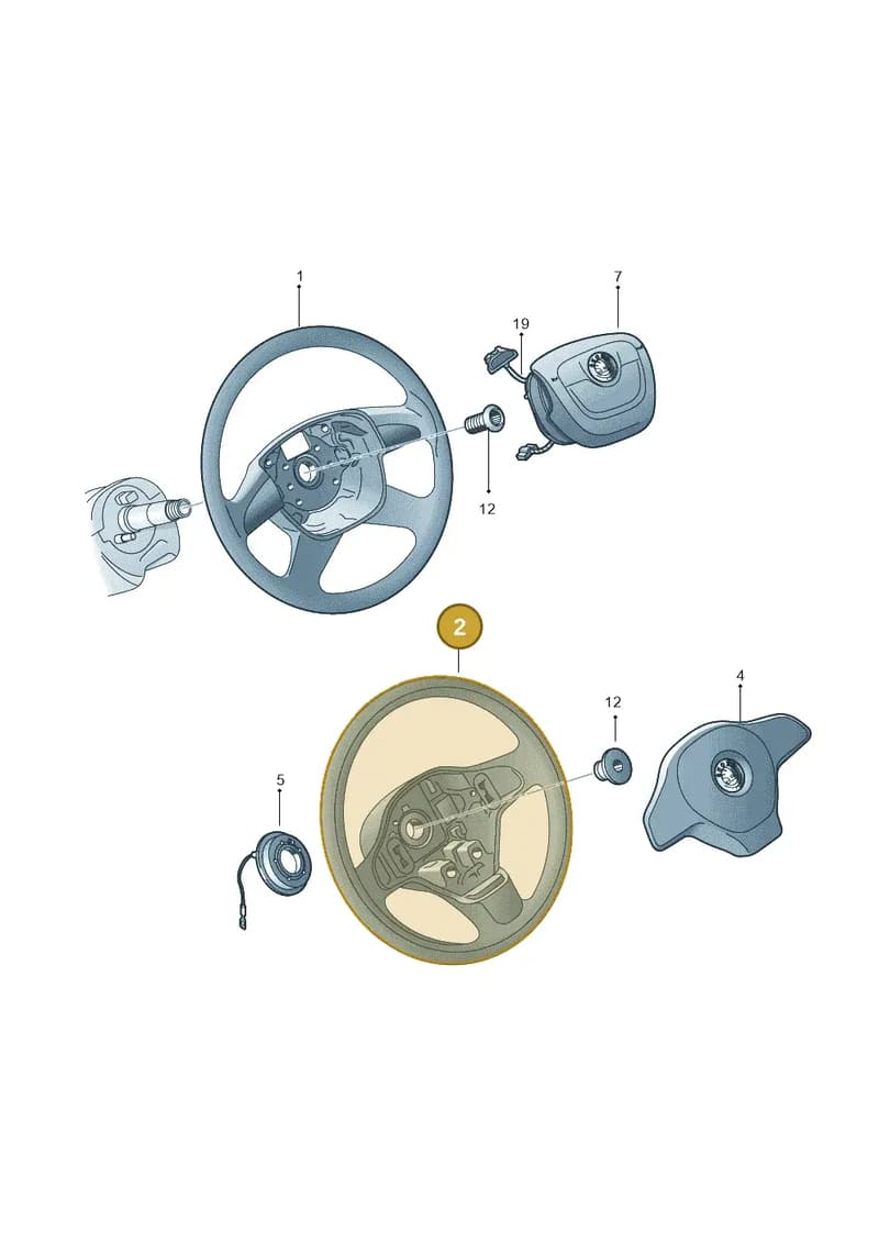 1ST419091SHBP — Skoda Rapid Ambition (2011-2021) diagram 726419200, position 2