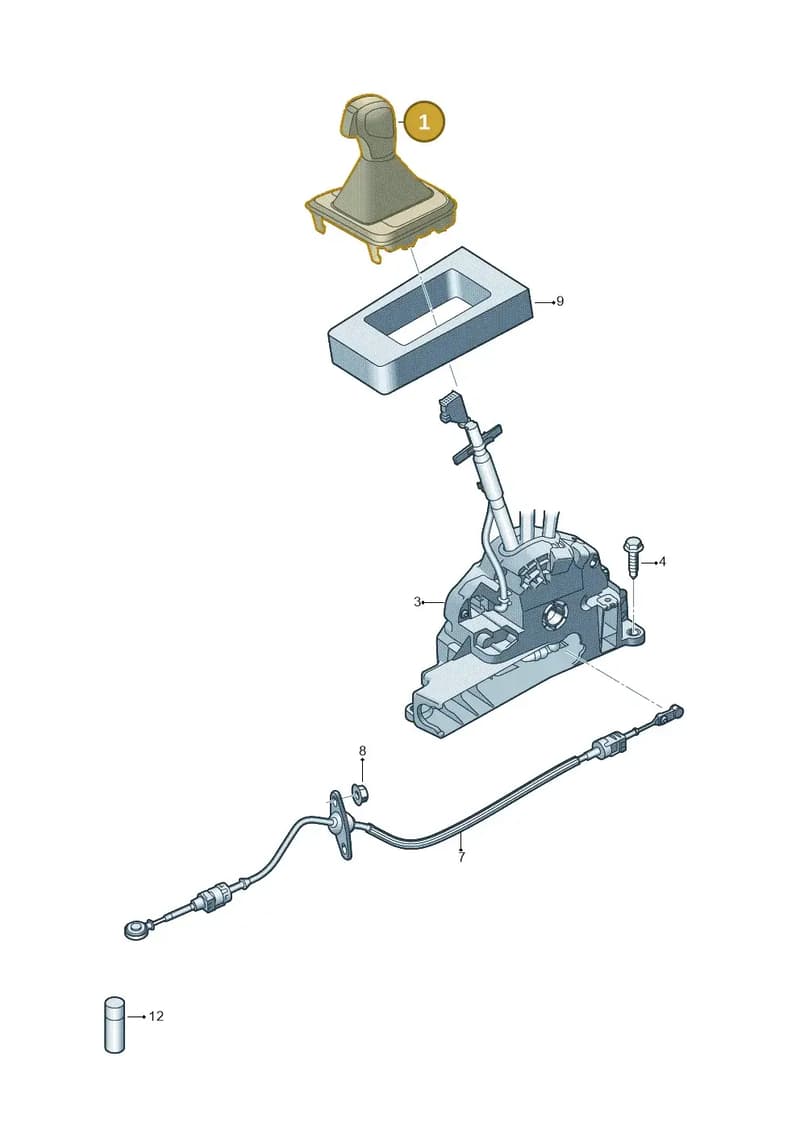 1ST713203BWRX — Skoda Citigo (2019-2021) diagram 772713100, position 1