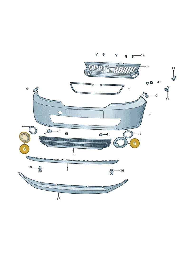 1ST8076829B9 — Skoda Citigo (2011-2019) diagram 727807000, position 6