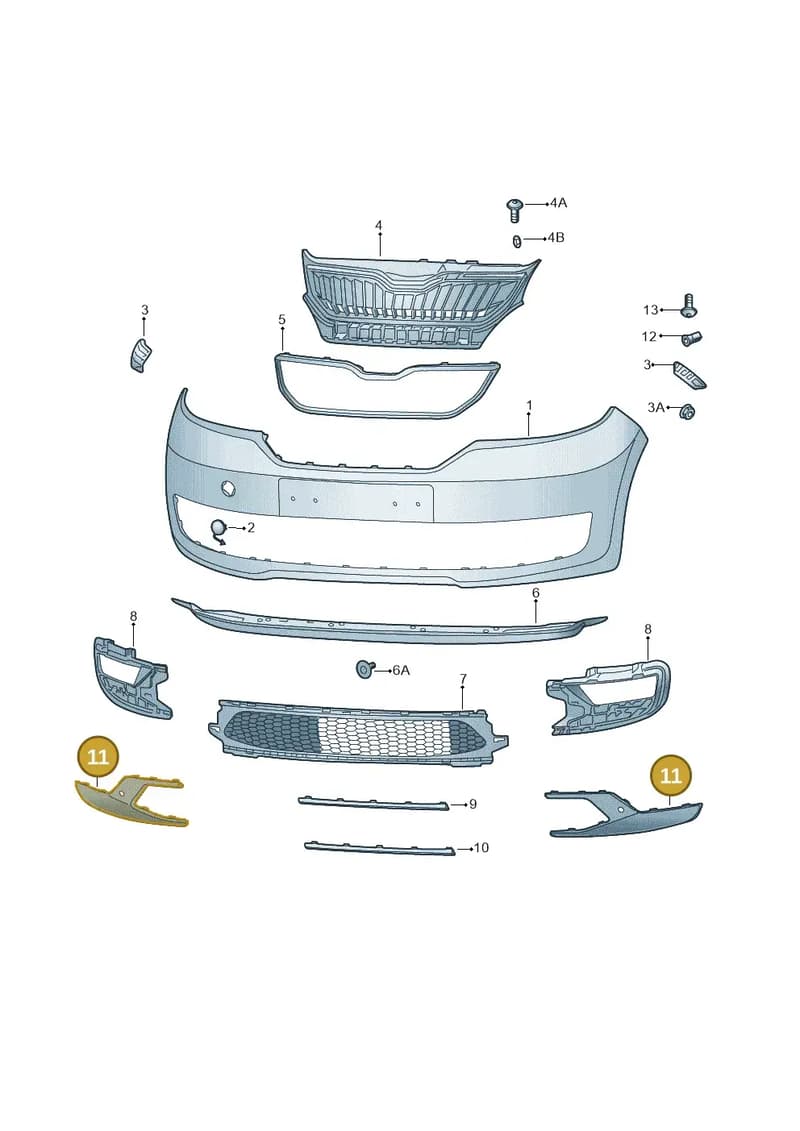 1ST807682AGRU — Skoda Citigo (2019-2021) diagram 583807000, position 11
