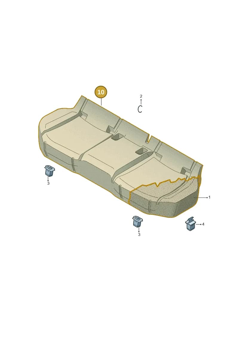 1ST885405DDUUT — Skoda Citigo (2019-2021) diagram 723885200, position 10