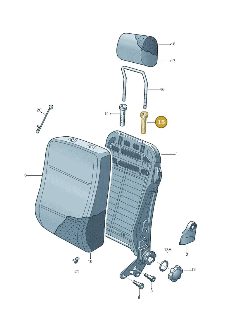 1T0883920E9B9 — Skoda Fabia (2014-2022) diagram 797881500, position 15