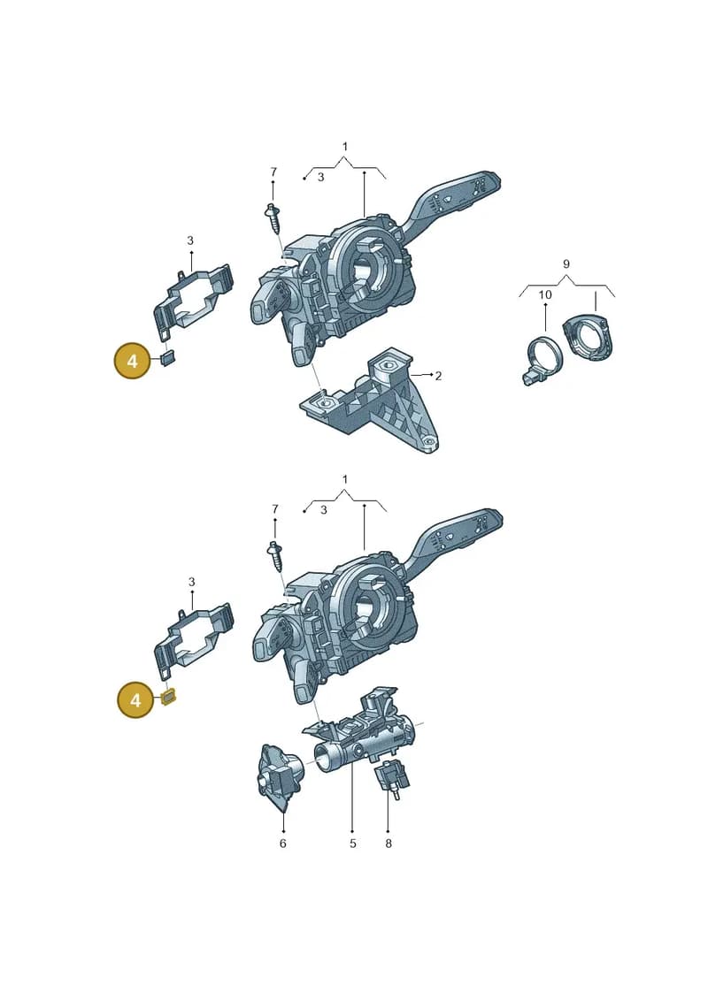 1T0971739B — Audi RS Q3 Sportback (2019-2024) diagram 597953500, position 4