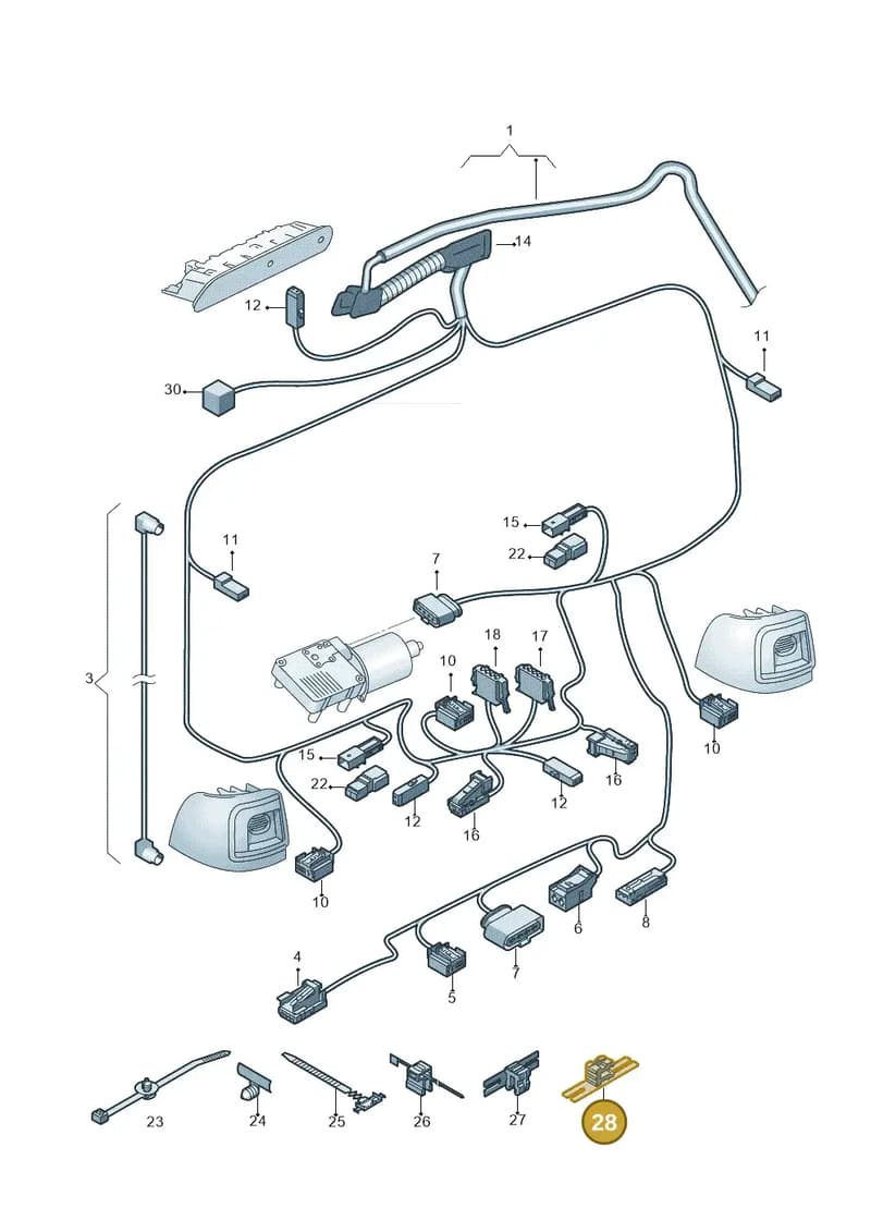 1T0971843A — Volkswagen Sharan (2015-2022) diagram 689972840, position 28