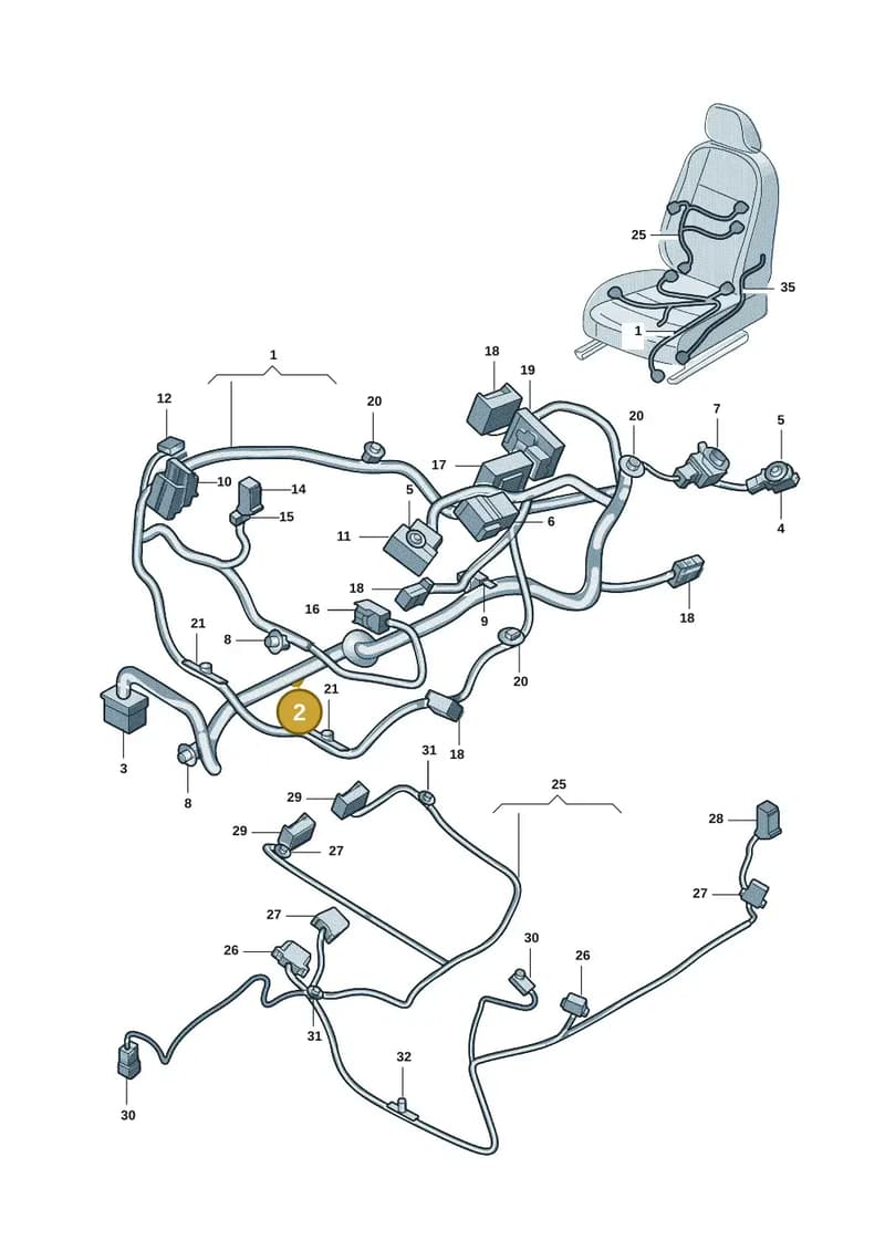 1T0971889 — Volkswagen Viloran (2021-2022) diagram 30d972260, position 2