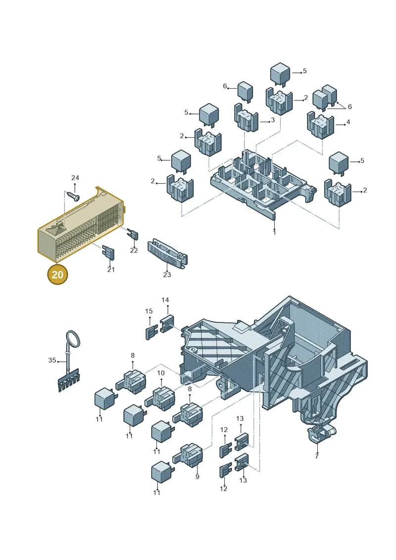 1T1937615B — SEAT Alhambra (2015-2022) diagram 689937100, position 20
