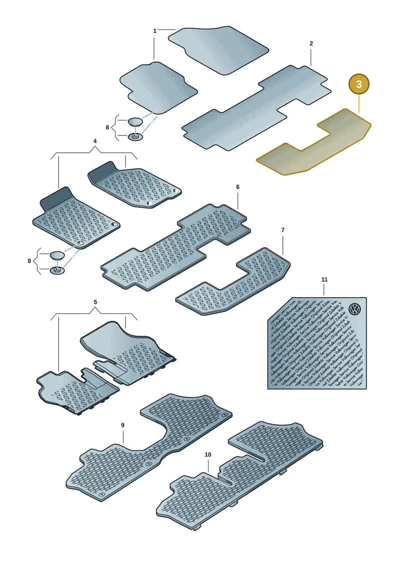 1T3061279BWGK — Volkswagen ID. Buzz (2022-2025) diagram 15a061010, position 3