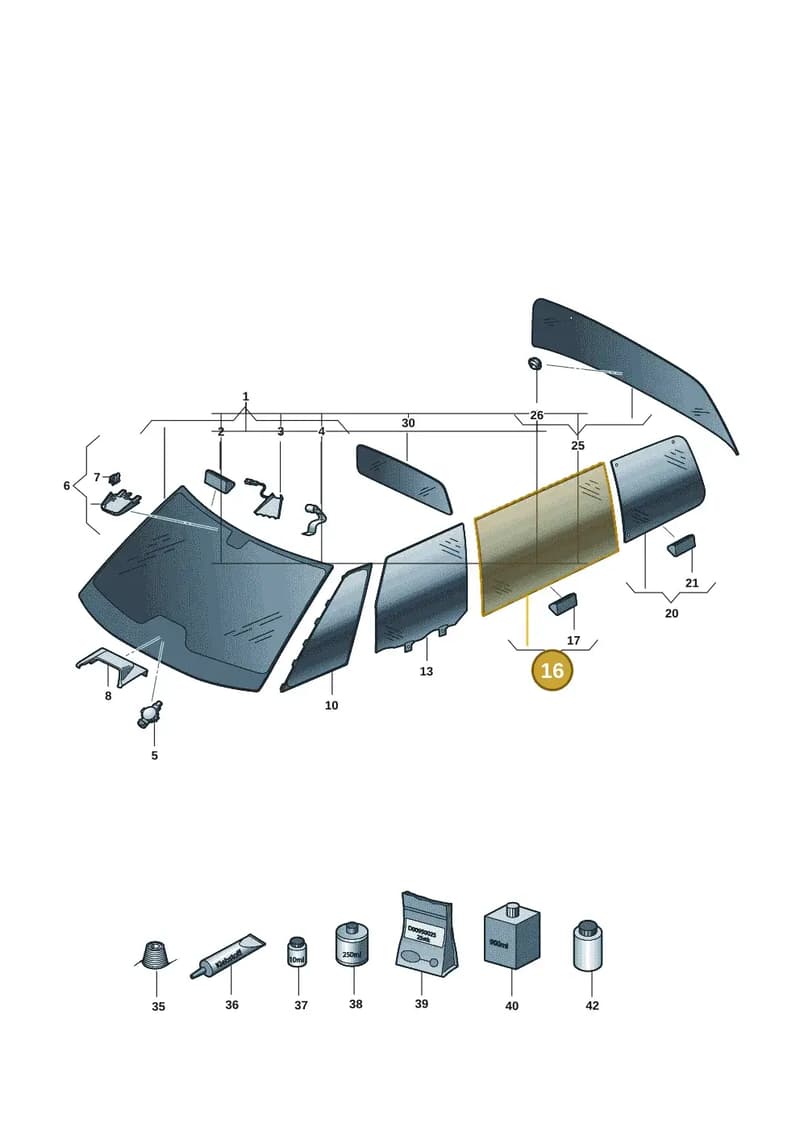 1T3845302SNVB — Volkswagen ID. Buzz (2022-2025) diagram 15a845000, position 16