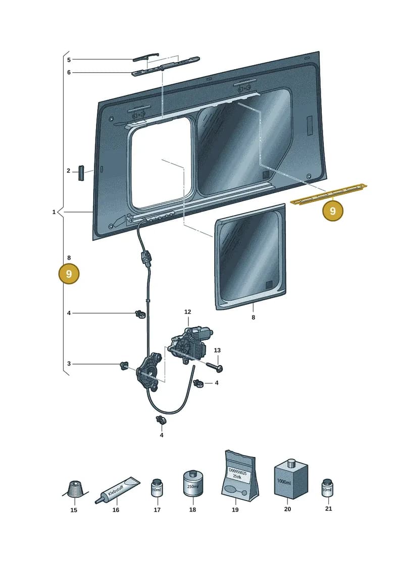 1T38471324PK — Volkswagen ID. Buzz (2022-2025) diagram 15a847000, position 9