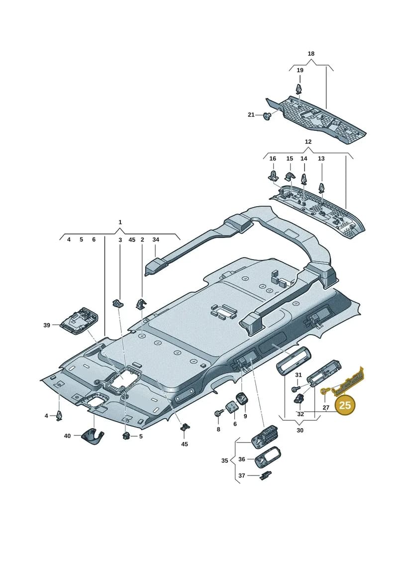 1T3868742A — Volkswagen ID. Buzz (2022-2025) diagram 15a867660, position 25