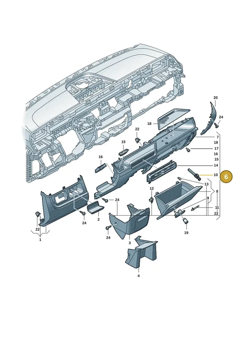 1T3869143HCGU — Volkswagen ID. Buzz (2022-2025) diagram 15a857200, position 6