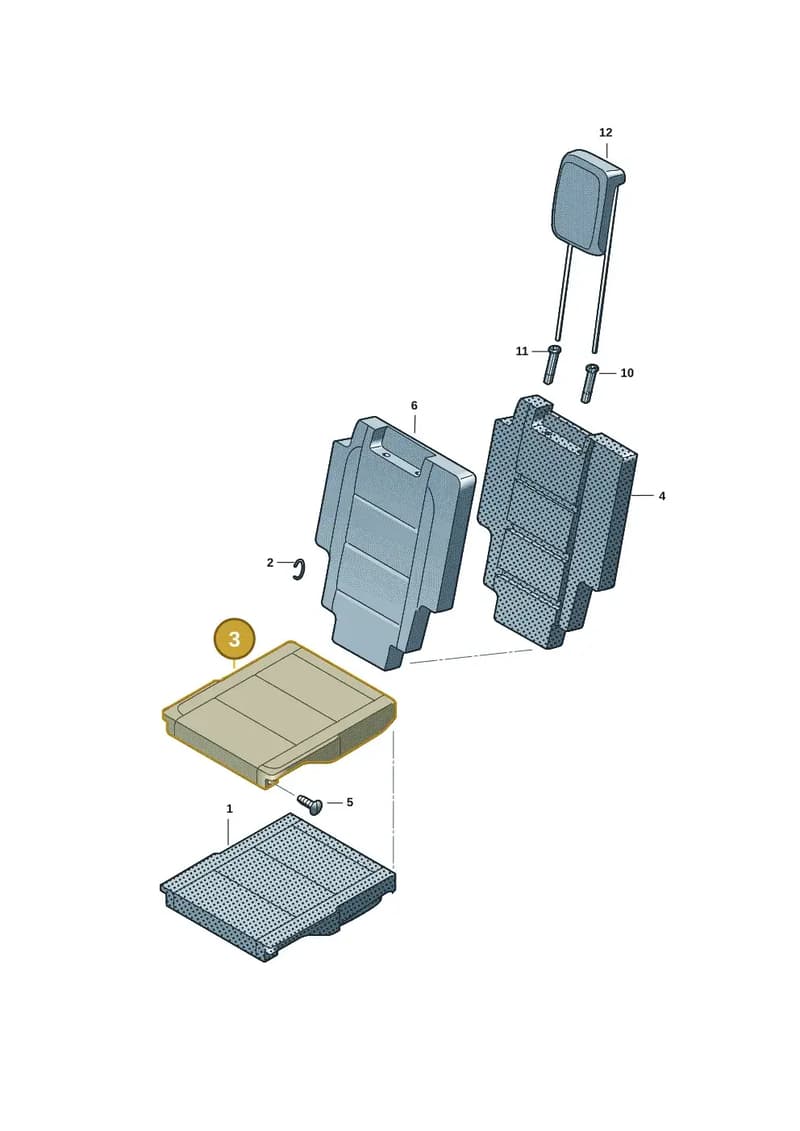 1T3888406HSUA — Volkswagen ID. Buzz (2022-2025) diagram 15a888100, position 3