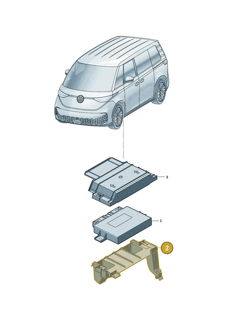 1T3906508A — Volkswagen ID. Buzz (2022-2025) diagram 15a906700, position 2