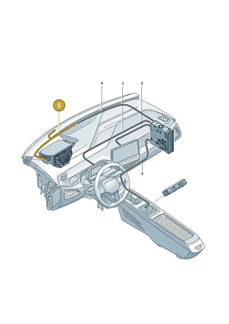1T3971068 — Volkswagen ID. Buzz (2022-2025) diagram 15a972440, position 5