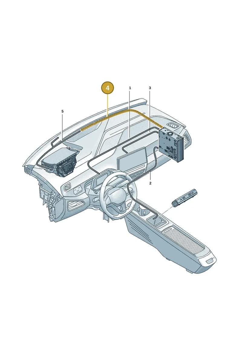 1T4971650E — Volkswagen ID. Buzz (2022-2025) diagram 15a972440, position 4