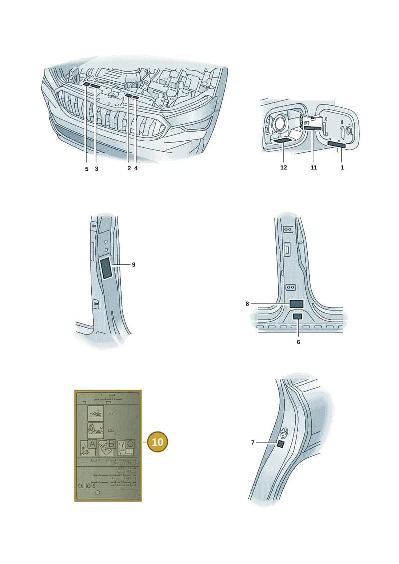 1U0010349Q — Skoda Kodiaq (2024-2024) diagram 57h010010, position 10