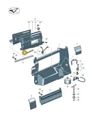 2E1863195 Volkswagen Beading