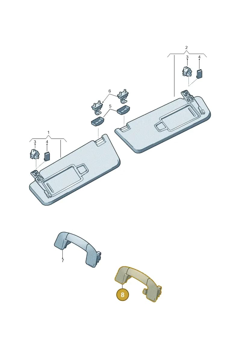 2G08576439B9 — SEAT Ateca (2016-) diagram 754857550, position 8