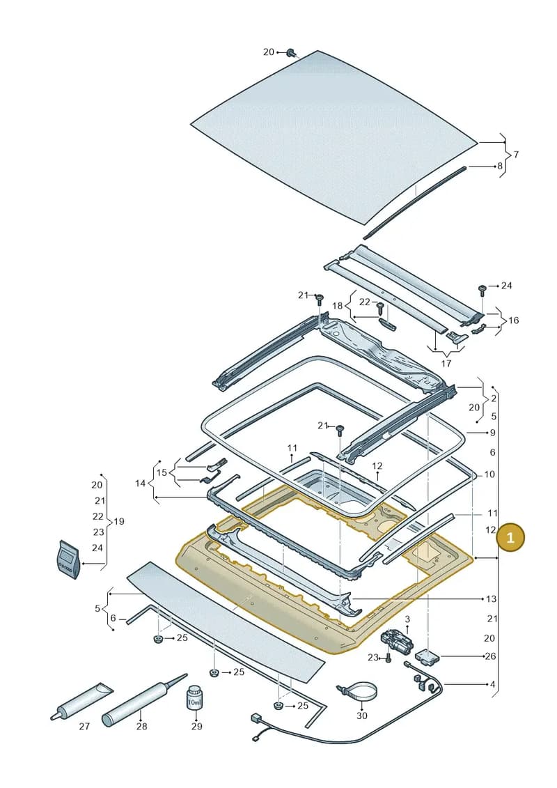 2G0877049A — SEAT Ibiza (2017-) diagram 835877000, position 1