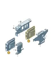 2G0907115A Volkswagen Control Unit for Petrol Engine