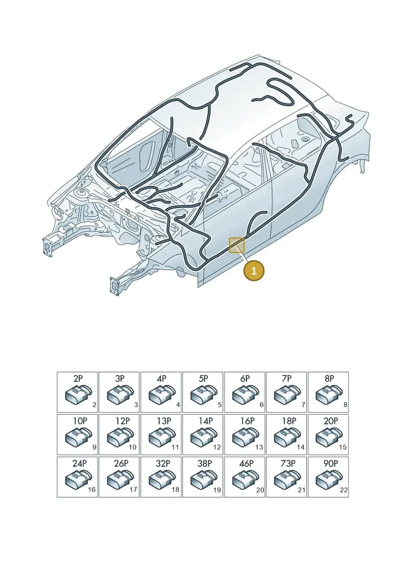 2G1971051C — Volkswagen Polo (2017-2025) diagram 837971810, position 1